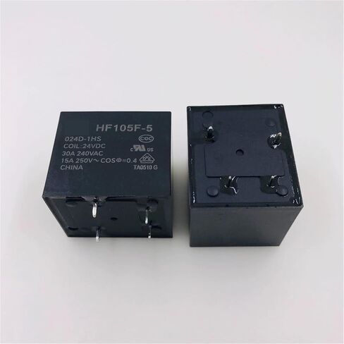 1PC HF105F-5-024D-1HS مجموعة من 4 دبوسة 4-A240VAC HONGFA تتابع عالي الطاقة العالي in Saudi Arabia