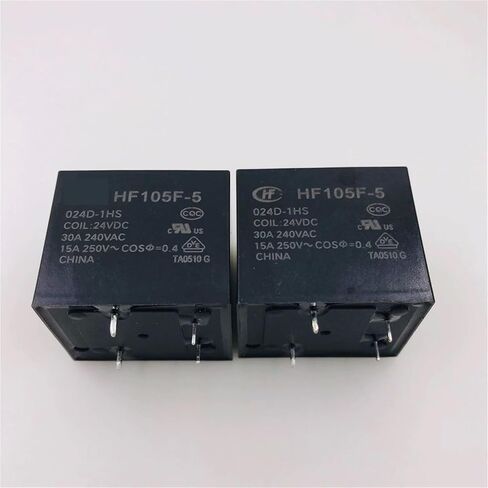 1PC HF105F-5-024D-1HS مجموعة من 4 دبوسة 4-A240VAC HONGFA تتابع عالي الطاقة العالي in Saudi Arabia