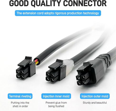 59inch 4Pin AMS Extension Cable with Magnetic Ring for Bambu Lab AMS-Lite A1 A1MINI 3D Printers (for 1.5m 4pin with Magnetic Ring*1pcs) in Kuwait