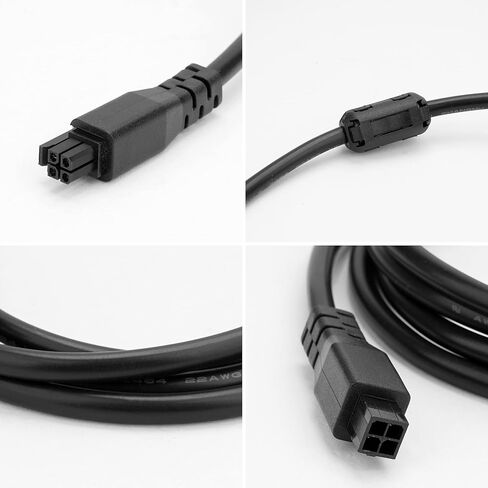 59 بوصة 4pin كابل امتداد AMS مع حلقة مغناطيسية ل Bambu Lab AMS-Lite A1 A1mini 3D الطابعات (مقابل 1.5 متر 4pin مع حلقة مغناطيسية*1pcs) in Kuwait