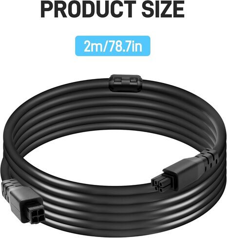 59 بوصة 4pin كابل امتداد AMS مع حلقة مغناطيسية ل Bambu Lab AMS-Lite A1 A1mini 3D الطابعات (مقابل 1.5 متر 4pin مع حلقة مغناطيسية*1pcs) in Kuwait
