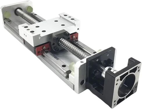 Linear Rail Guide 100~1000mm Stroke SFU1605/1610 Ballscrew 1.2/2/3Nm Nema 23 Stepper Motor Drive Kits 2X15mm Linear Guide HGR15(500mm SFU1610) in Kuwait
