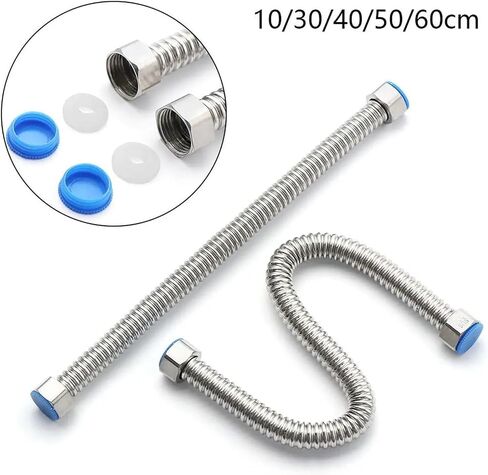 1pc G1/2" Stainless Steel Hose(50CM) in Kuwait