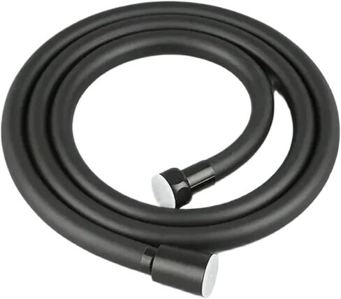 1pc 1.5/2/3/4m PVC GI/2 Universal Interface High Pressure Explosion-proof Faucet Hose(PVC Black Hose,200cm) in Kuwait