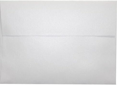 LUXPaper 4Bar A1 Invitation Envelopes | Peel & Press | 3 5/8" x 5 1/8" | Crystal Metallic | 80lb. Text | 50 Qty in Saudi Arabia
