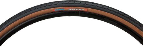 Kenda Kwest K193 Tire 700c 35mm Steel Bead Black with Mocha Sidewall in Saudi Arabia