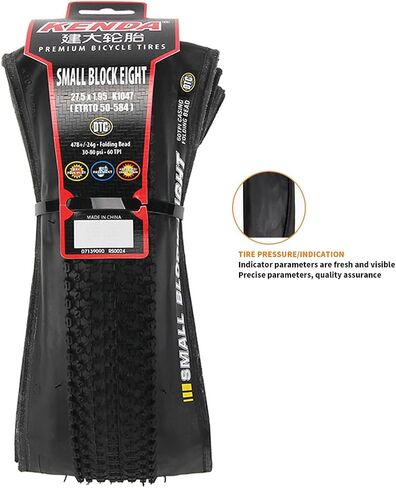 HIEBIKE Mountain Bike Tires Set 26/27.5/29 inch Folding Replacement Puncture-Resistant Bicycle Tires（1-Pack） in Saudi Arabia