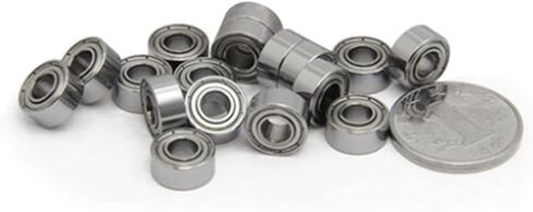 1PCS Mini Miniature Bearings MR52 MR62 MR63 MR74 MR83 MR84 85 MR93 MR95 MR104 MR105 MR106 MR115 MR126 MR128 MR148 ZZ(Mr106 6x10x3) in Kuwait