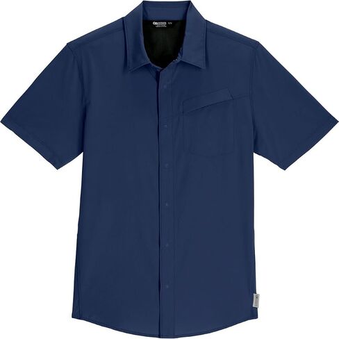 Men's Astroman Short Sleeve Sun Shirt, Cenote, L in Saudi Arabia