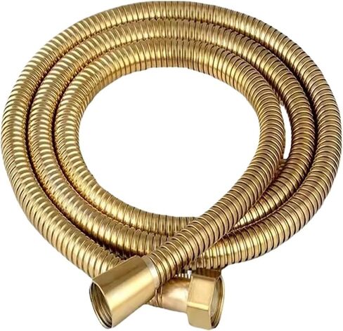1pc G1/2 خرطوم الفولاذ المقاوم للصدأ العالمي 1.5 م/2M/3M (الذهب ، 150 سم) in Kuwait