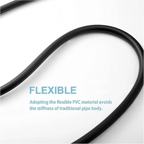 1pc 1.5/2/3/4M PVC Explosion-proof Shower Hose(Gray,400cm) in Saudi Arabia