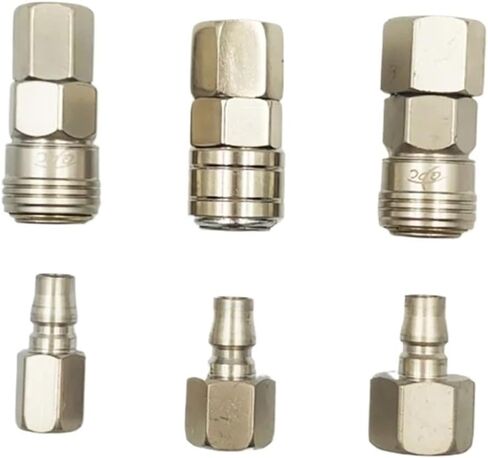 1pcs ملاءمة الذروة ذاتية القفل الذاتي خط الهوائية Quick Connector Adapter ForairCompressor (SF20 و PF20) in Saudi Arabia
