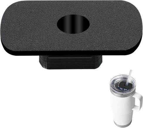 Replacement Straw Lid Attachment Compatible With Yeti Tumber Magslider/Stronghold Lid,2 Pack Straw Parts Cover for Bottle 20/30 Oz Tumbler (Black) in Saudi Arabia