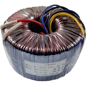 1pcs 600W toroidal Power Amplifier Transformer Output: 38V-0-38V 7.4A; 18V-0-18V 1A; in Saudi Arabia