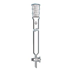 5903-28 من سلسلة عمود كروماتوجرافي فلاش مطلي بالإيبوكسي ، 1: 5 PTFE CLOP ، 24/40 مفصل ، معرف 50 مم in Kuwait