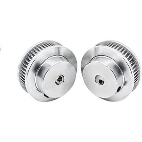 65T أسنان GT2 توقيت العجلة المتزامنة Bore5/6/8 ~ 18/19/12mm عرض الحزام 6/10 مم 3D أجزاء الطابعة الشد المفتوحة 2GT بكرة 2GT (17 مم ، 5pcs ، 6 مم) in Saudi Arabia