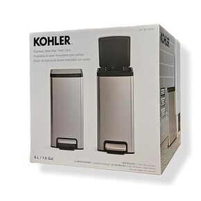 Kohler 2-Pack 6L Stainstel Step STEP STRASH BIN in Kuwait