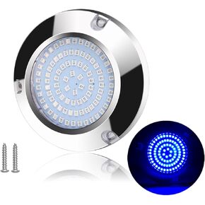 LED Underwater Light for Boats 316 Stainless Steel Boat Transom Mount Light, Waterproof LED Lights/Marine Lights 10-30V，for Stern Interior Navigation Deck Courtesy Night Fishing (Green) in Kuwait