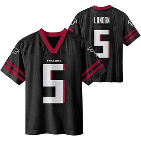 Drake London Atlanta Falcons #5 Black Kids Youth 4-20 Team Color Home Player Jersey in Saudi Arabia