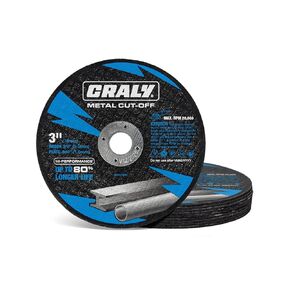 CRALY 6 Inch Cut-Off Wheels for Cutting Metal & Stainless Steel, Professional Grade Ultra Thin Metal Cutting Disc for Angle Grinder & Die Grinder, 7/8 in Arbor, 25-Pack(30115001-25) in Kuwait