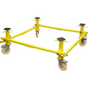JEGS Auto Body Restoration CART | 2000 رطل السعة | شاقة مربعة أنبوب الصلب البناء | الانتهاء من الأصفر in Kuwait