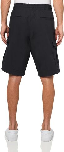 HUGO Men's Cotton Rip Stop Cargo Pocket Shorts in Saudi Arabia