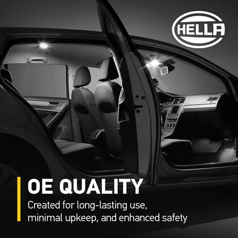 هيلا مصابيح هالوجين بيضاء زينون H71071502 سلسلة اكس بي 9012، 12 فولت، 55 واط، عبوة من قطعتين in Kuwait