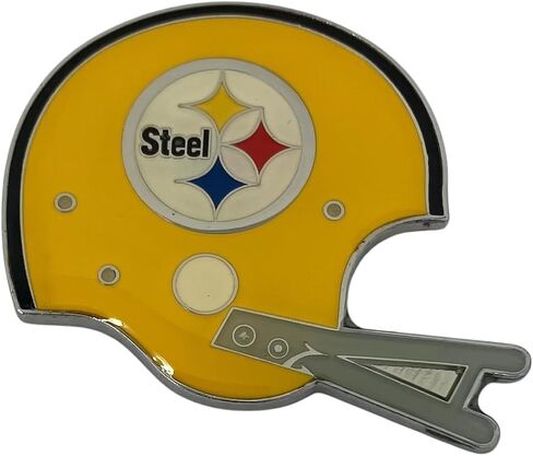 NFL Pittsburgh Steelers Sports Team Logo 4 Pin Set Franchise Timeline Collectible Throwback in Saudi Arabia