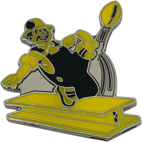 NFL Pittsburgh Steelers Sports Team Logo 4 Pin Set Franchise Timeline Collectible Throwback in Saudi Arabia