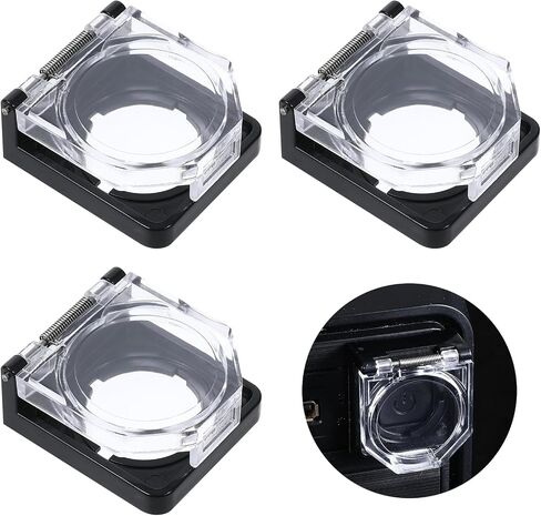 3 PCS PC BUNTIN BUNTER COVER DUSTPROOT FUNGRING ATTRONGE COVER SANITY ANDRAINGRING PUND PUND BUND BUNTIN in Saudi Arabia
