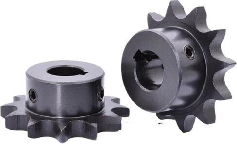 أجهزة ترس للدوران الميكانيكي 1pcs 20t 08b Keyway Bore 14-32mm محرك أقراص صناعي صلب العجلة (24 ملم (Keyway 8mm)) in Kuwait