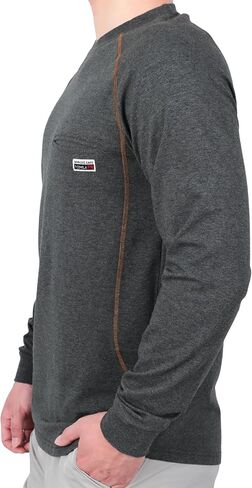 TICOMELA FR Shirts for Men | Flame Resistant Shirt,Welding & Electrical Work,Stretch,CAT2 NFPA 2112 Compliant,100% Cotton in Kuwait