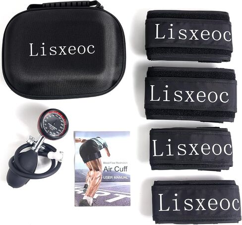 BFR Training System - Blood Flow Restriction Bands for Occlusion Training, Gym Vein Restriction, Muscle Strength and Growth Hormone Stimulation，Suitable for Men and Women Enjoy Fitness and Workout in Saudi Arabia