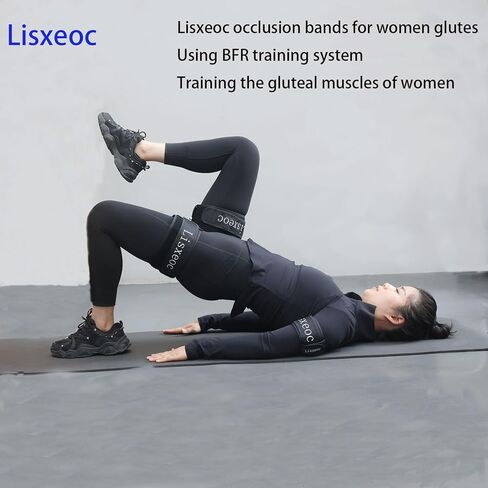 BFR Training System - Blood Flow Restriction Bands for Occlusion Training, Gym Vein Restriction, Muscle Strength and Growth Hormone Stimulation，Suitable for Men and Women Enjoy Fitness and Workout in Saudi Arabia