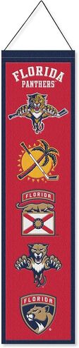 Wincraft Florida Panthers Evolution 8x32 Inch Vertical Wool Banner Banner in Saudi Arabia