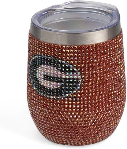 The Memory Company | Licensed NCAA 2-Pack Bling SS Stemless Wine Tumblers in Saudi Arabia
