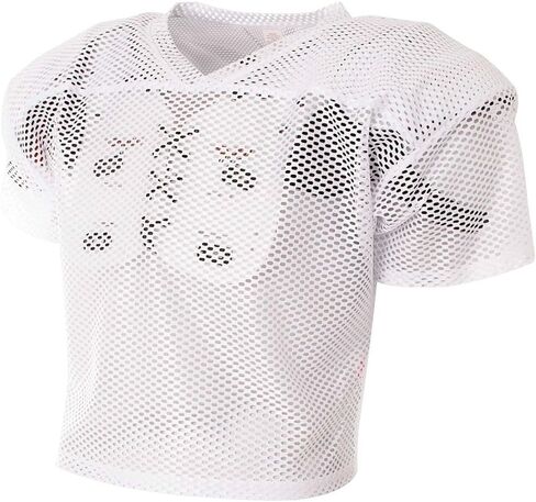 A4 All Porthole Practice Jersey, 4XL, White in Saudi Arabia