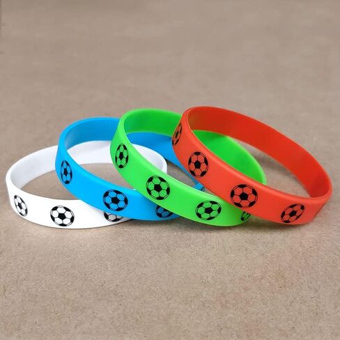 Caiyao Football Soccer Rugby Baseball Bracelet Silicone Rubber Wristbands Wrap Bracelets for Men Sport Fans Outdoor Exercise in Saudi Arabia