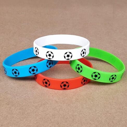 Caiyao Football Soccer Rugby Baseball Bracelet Silicone Rubber Wristbands Wrap Bracelets for Men Sport Fans Outdoor Exercise in Saudi Arabia