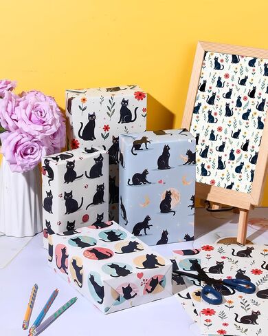 Pineraap Capybara Wrapping Paper, 12 Sheets Cute Cartoon Capybara Gift Wrap for Kids Baby Shower Birthday Party, 20"×28" in Saudi Arabia