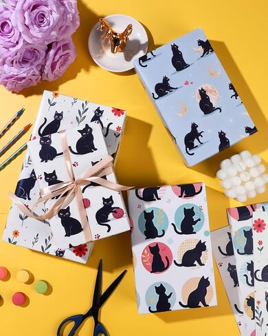 Pineraap Capybara Wrapping Paper, 12 Sheets Cute Cartoon Capybara Gift Wrap for Kids Baby Shower Birthday Party, 20"×28" in Saudi Arabia
