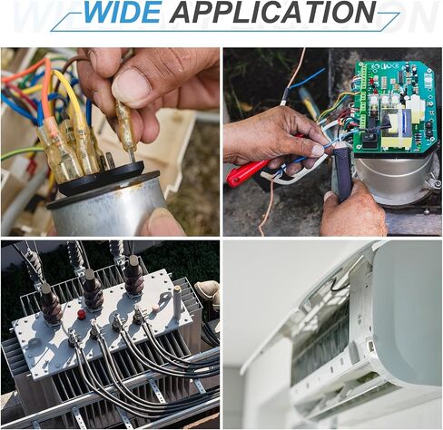 MECCANIXITY 2Pcs 3MFD CBB65 Run Start Capacitor 3uF, 370/440V Oval AC Capacitor for AC Motor Run, HVAC, Air Conditioner, Condenser Motors in Saudi Arabia