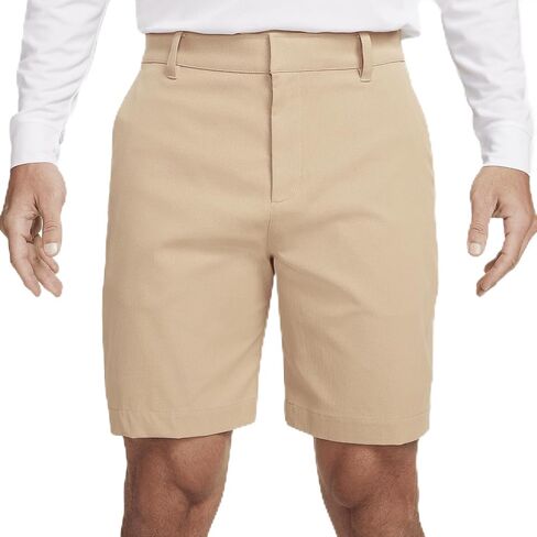 Nike Tour Men's 8 "Chino Golf Shorts (Hemp/Black ، FD5721-200) Size 34 in Saudi Arabia