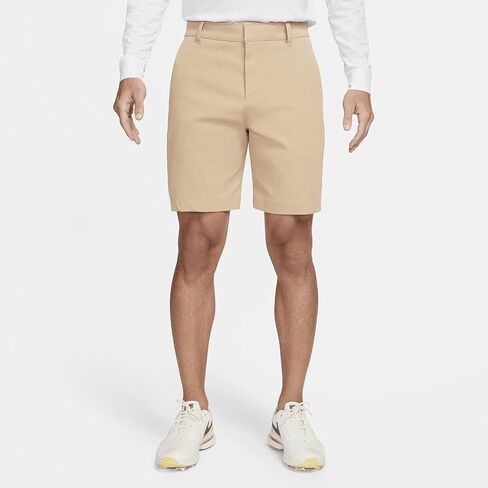 Nike Tour Men's 8 "Chino Golf Shorts (Hemp/Black ، FD5721-200) Size 34 in Saudi Arabia