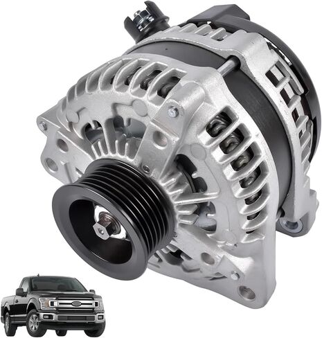 المولد 180AMP 12V W/Decoupler استبدال Volvo XC60 2010-2015 XC90 2007-2014 S60 2011-2016 S80 2007-2015 V60 15-16 V70 08-10 استبدال 0121715009 0125811051 Vahaha in Kuwait