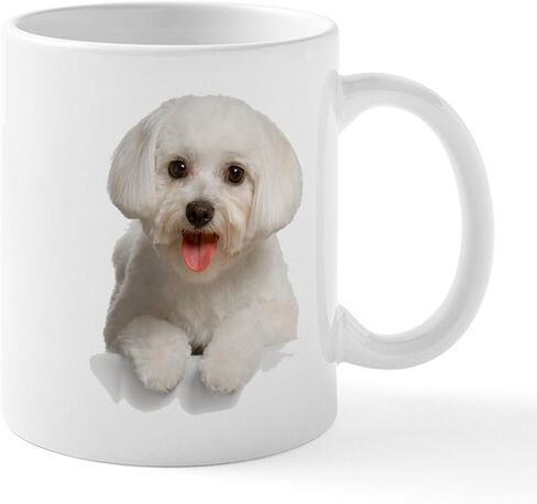 CafePress Bichon Frise Mug 11 oz (325 ml) Ceramic Coffee Mug in Saudi Arabia