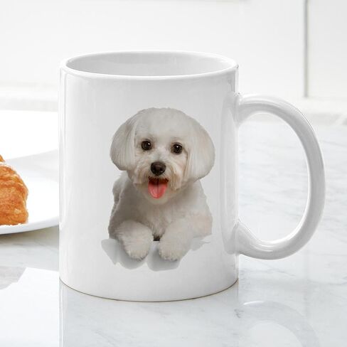 CafePress Bichon Frise Mug 11 oz (325 ml) Ceramic Coffee Mug in Saudi Arabia