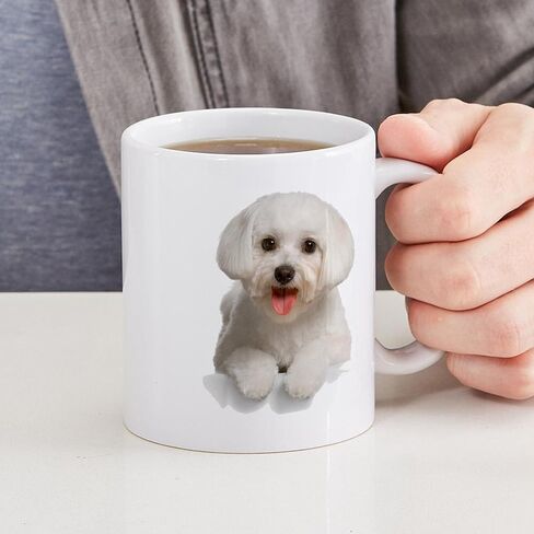 CafePress Bichon Frise Mug 11 oz (325 ml) Ceramic Coffee Mug in Saudi Arabia