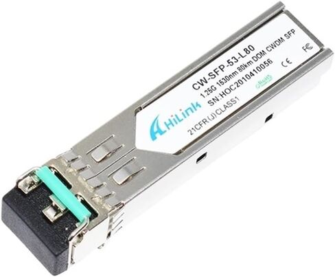 Dual LC 1.25G 1530nm 80km CWDM SFP Transceiver with DOM Function in Saudi Arabia