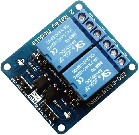 5V Low-Level Trigger 2 Channel Relay Module Optocoupler Isolation PLC Control Drive Board New 2025 High for Reliable Electronic Component, Precision, Stable Performance in Saudi Arabia
